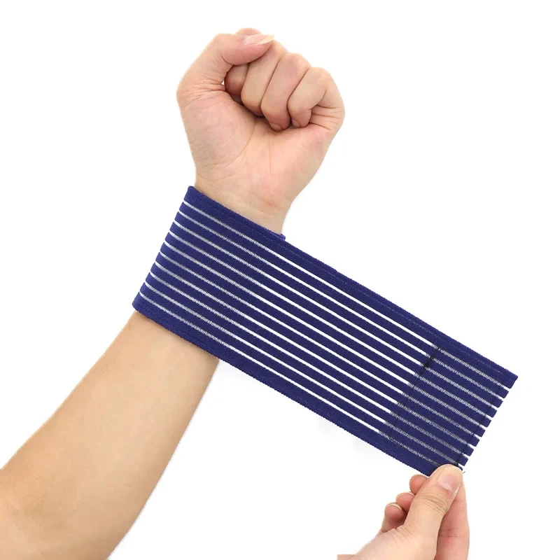 Adjustable Professional Sports Wrist Support Brace with Elastic Bandage - Enhanced Protection and Comfort