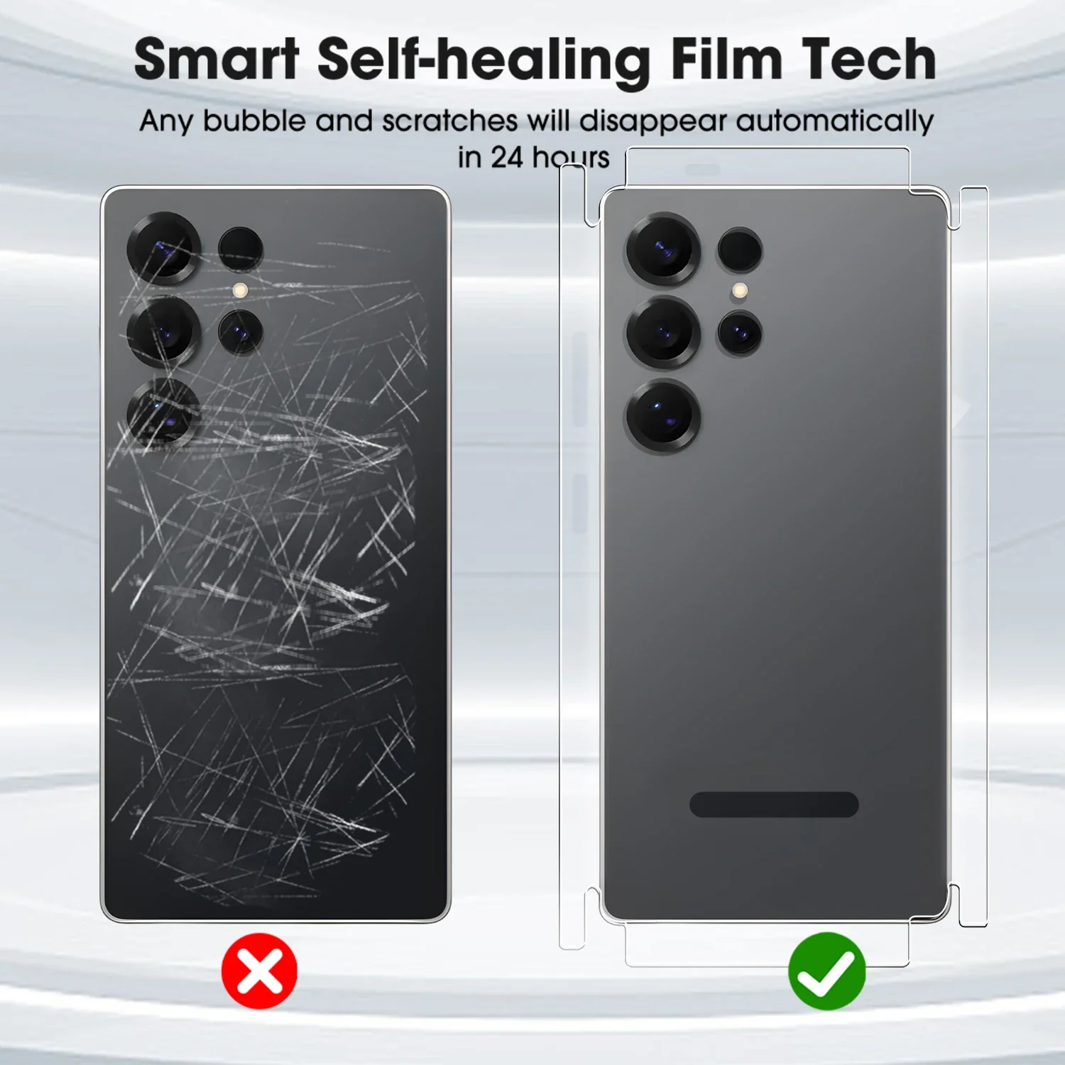 HD Back Hydrogel Film for Samsung Galaxy S25 Plus Ultra Anti-scratch Matte TPU Film Soft Screen Protectors for Galaxy S25Ultra