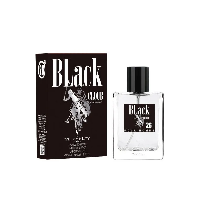 BLACK CLOUB Pour Homme Туалетная вода-спрей 100 мл | Красота и здоровье