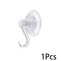 Transparent Reusable Heavy - Duty Suction Cup Hook (1pcs)