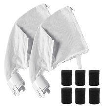 

2Pcs All Purpose Bags Pool Cleaner Parts Replacement For Polaris 360, 380, Zipper Bags Pool Cleaner All Purpose Bag Fits