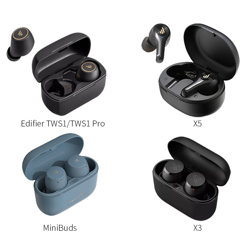 6Pcs for Edifier TWS1/TWS1 Pro Earbuds Eartips for X3/X5/Minibuds