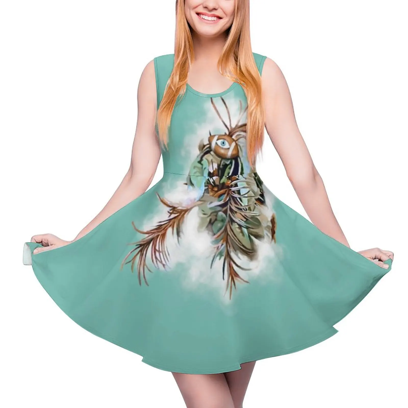 Frodis T shirt and s Fitted Sleeveless Dress womens summer jumpsuit dresses for special events
