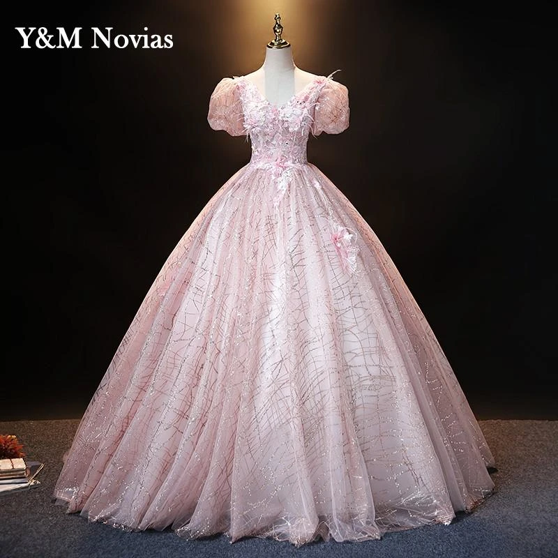 Irradiar Geometría ansiedad Y & M Vestido De verano De quinceañera para mujer, Vestido De lujo ligero,  rosa, francés, para escenario, Solo, Pettiskirt, De 15 años, nuevo|Vestidos  de quinceañera| - AliExpress