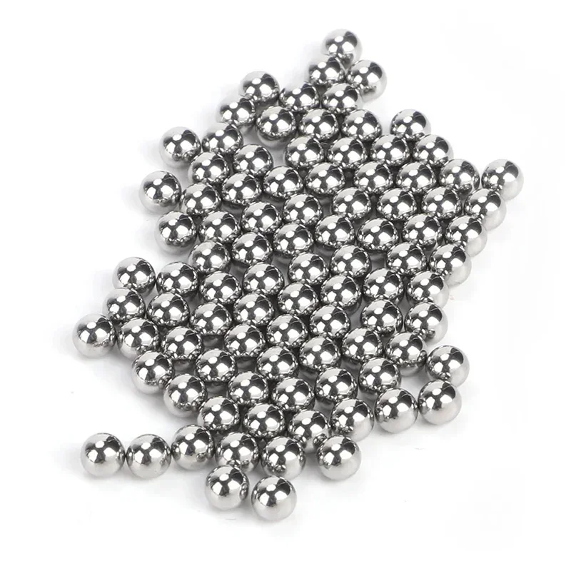 Wine Glass Cleaning Tool 200Pcs 4mm Glass Bottle Cleaning Ball Pellets Stainless Steel Bead