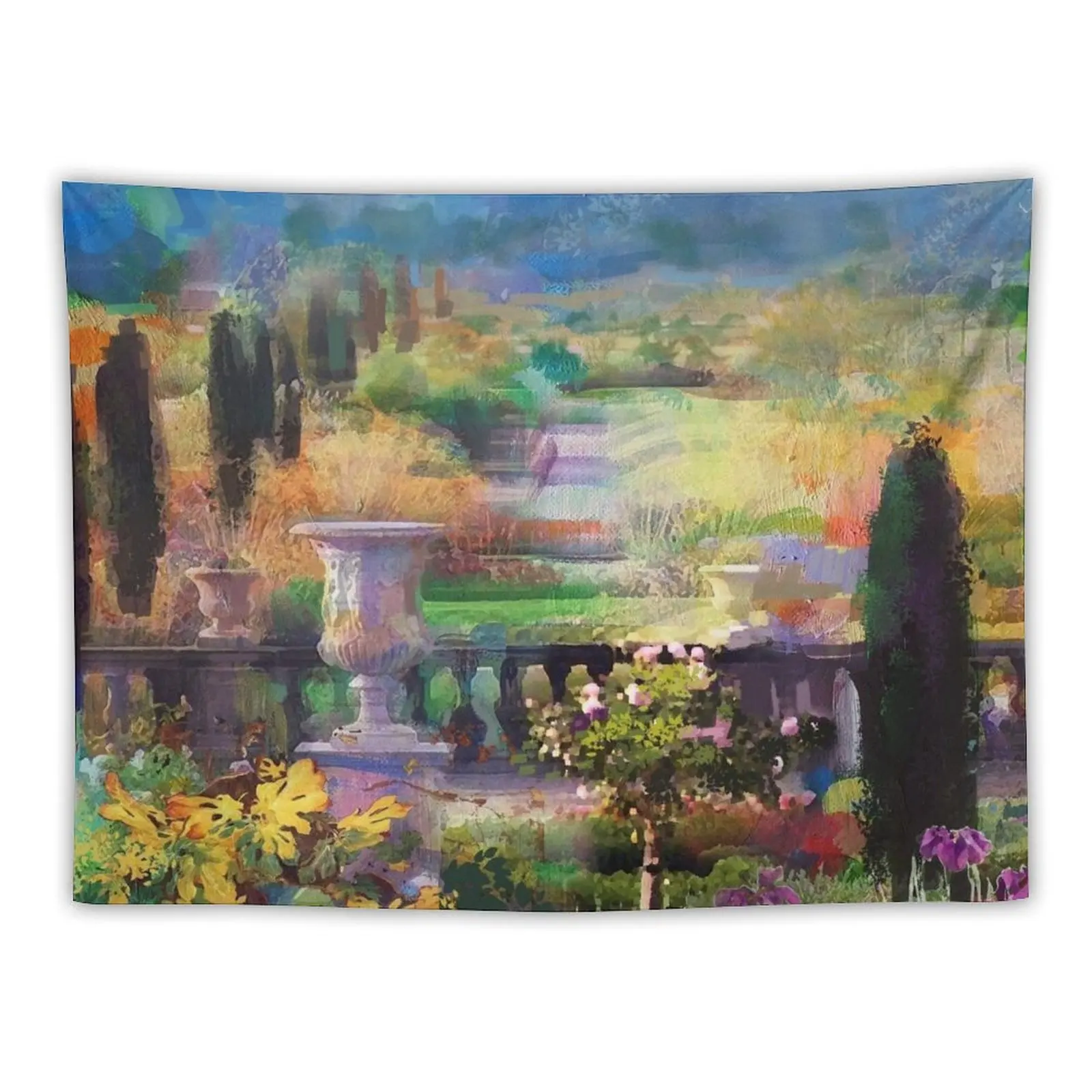

Italian Garden Tapestry House Decor Room Decor Outdoor Decor Wall Art Tapestry