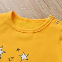 Spring Autumn Newborn Infant Baby Boys Romper Clothes Cartoon Elephant Pattern Cotton Long Sleeve Jumpsuit and Hat 2pcs Outfit 2