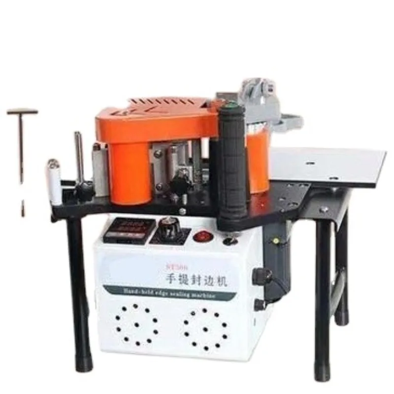 HLJ My07 Small Micro Cabinet Automatic Making Melamine Portable Edge Banding Machine Woodworking For Wood Based Panels Machinery