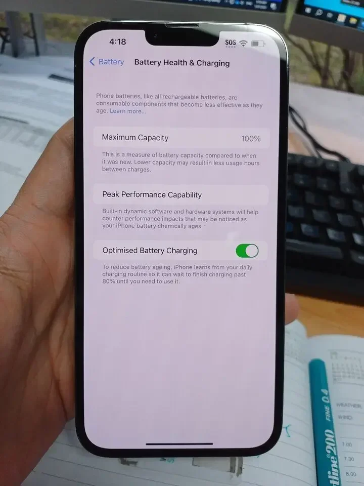 Apple iPhone 13 Pro Max 128GB/256GB/512GB 1TB ROM Genuine OLED A15 IOS Face ID NFC 13 Pro Max Unlocked Original Smart Phone