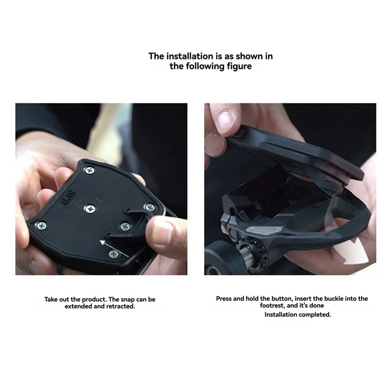 Description Picture 6 of itemHOES-Flat Pedal Converter Road Bicycle Clipless Pedals Adapter Cycling System Plate Bike Accessory