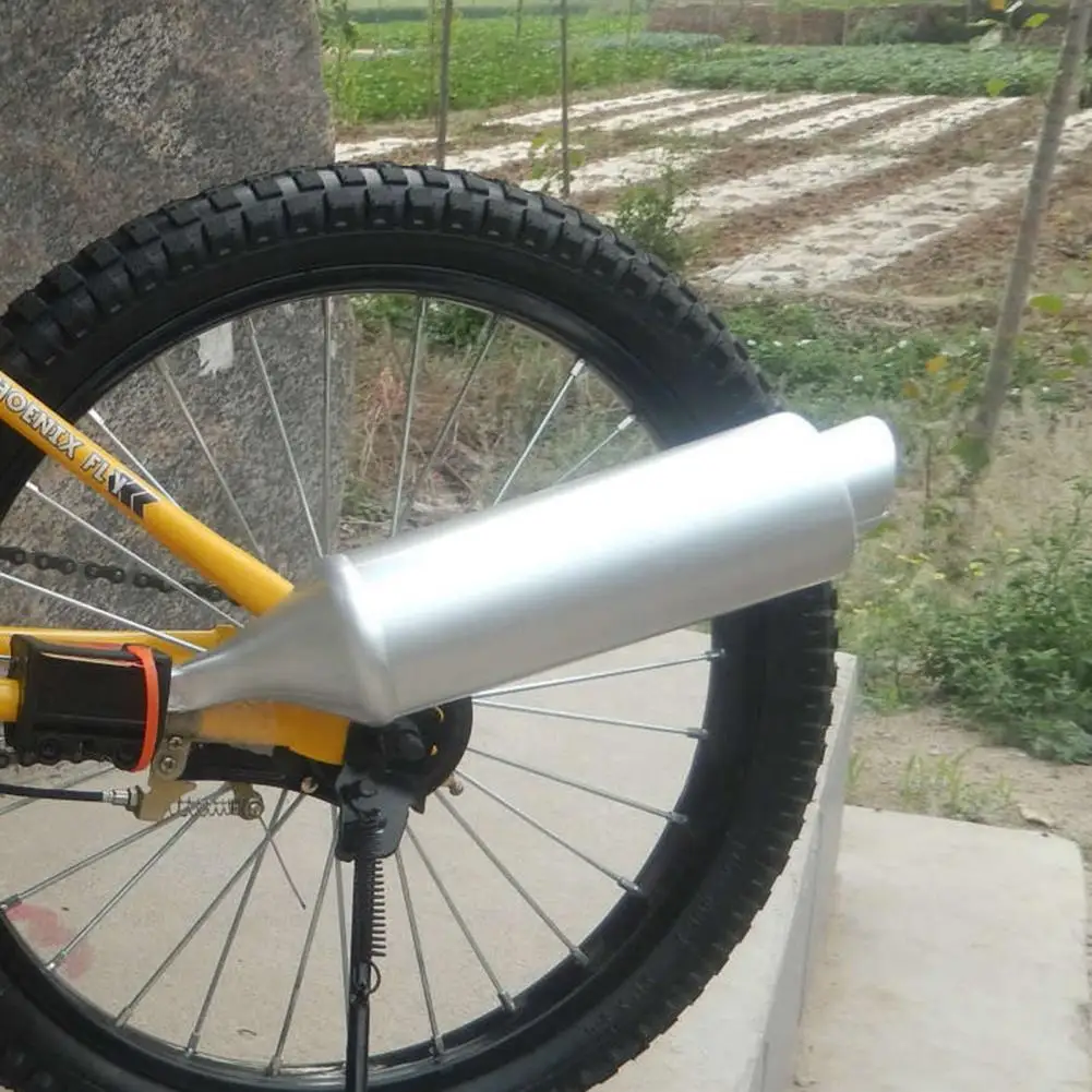 Tubo Di Scarico Per Bicicletta Con Suono Moto - Giocattolo Per Bici Da 16-22 Pollici, 6 Carte Audio
