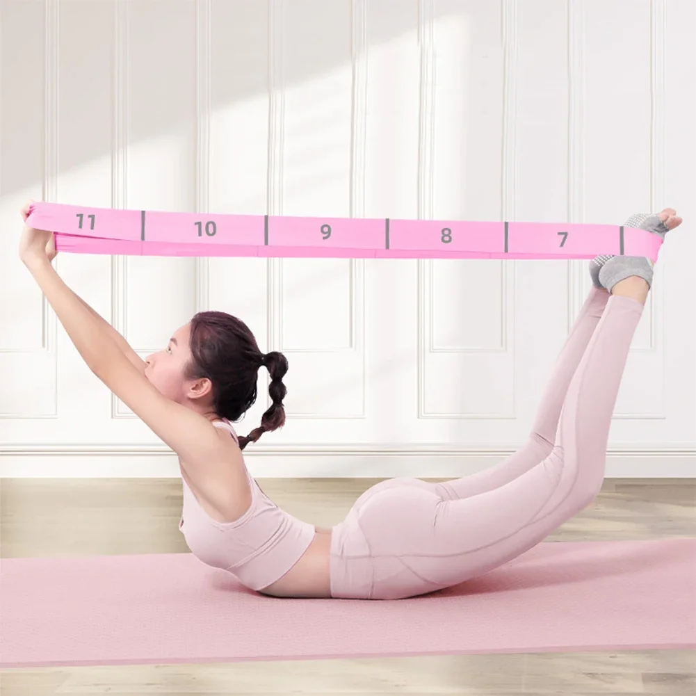 Elastic Band for Yoga Open Shoulder Female Resistance Training Equipment Segmented Digital Stretching Band Adult Section 11