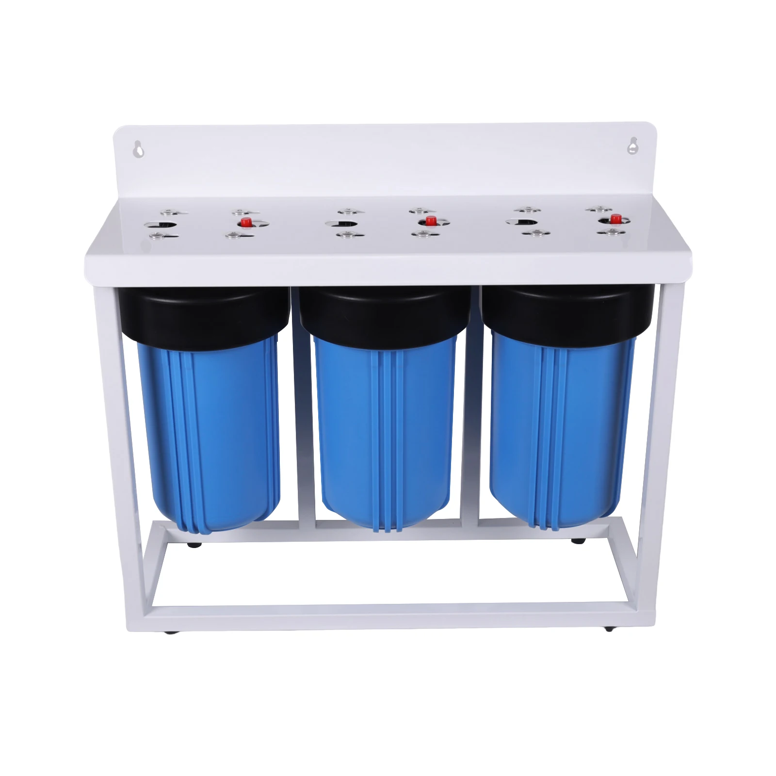 3-Stage RV Water Filtration System W/ 3 Filters Cartridge Water Filter Purification System for Travel Trailers Boats