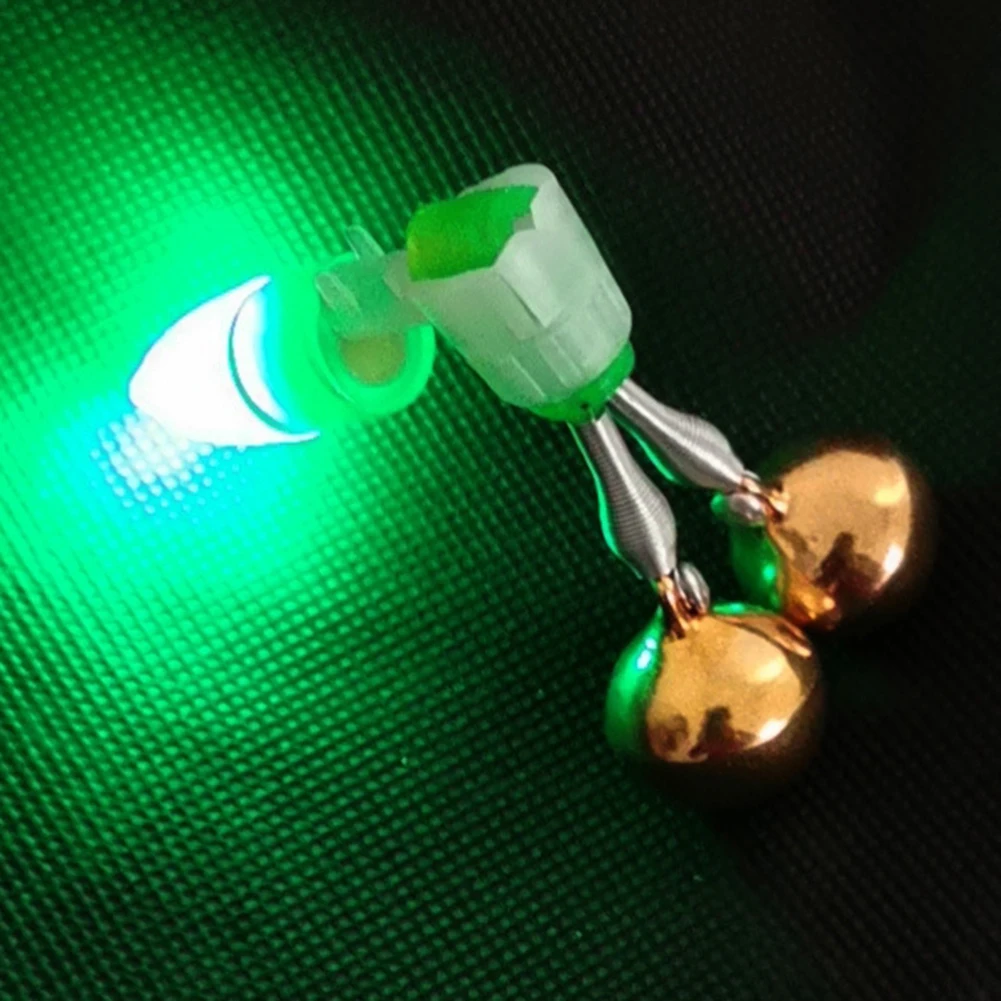 20-1PCS Fish Bite Alarm Twin Spiral Bells Fishing Indicator Bait Alarm Outdoor Night Fishing Alarm Bell Fishing Equipment 5