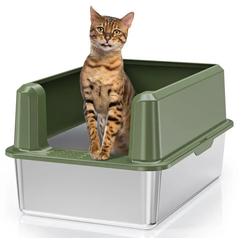 Arenero Plegable Arenero Para Gatos Anti Olores Plegable Caja De