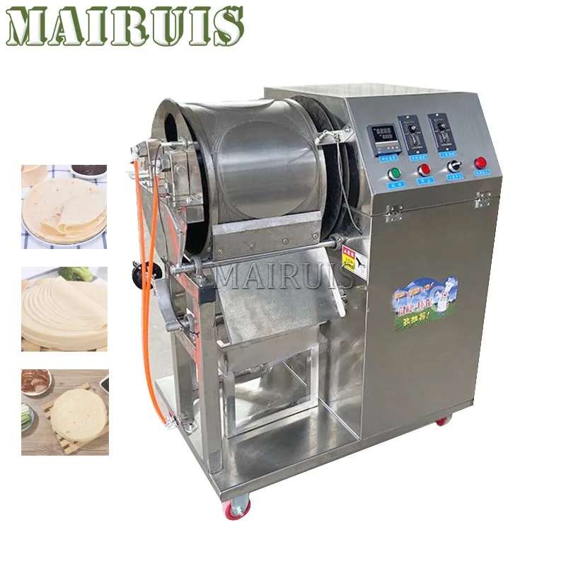 

Automatic Roast Duck Cake Machine Making Spring Rolls Skin Cake Skin Machine Commercial Pancake Making Machine 220V