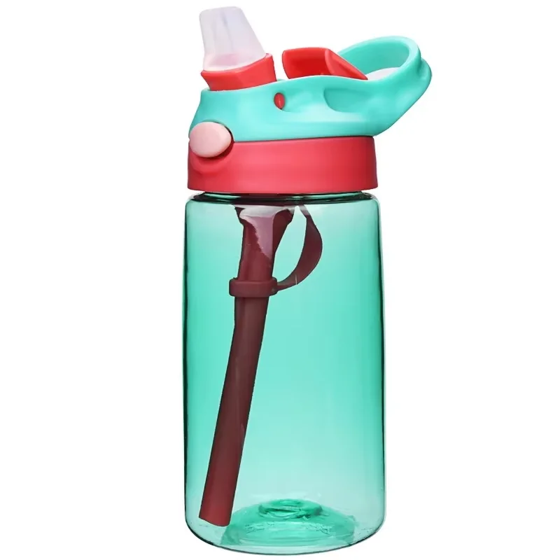 Children's 14oz Insulated Stainless Steel Water Bottle with Straw - BPA-Free