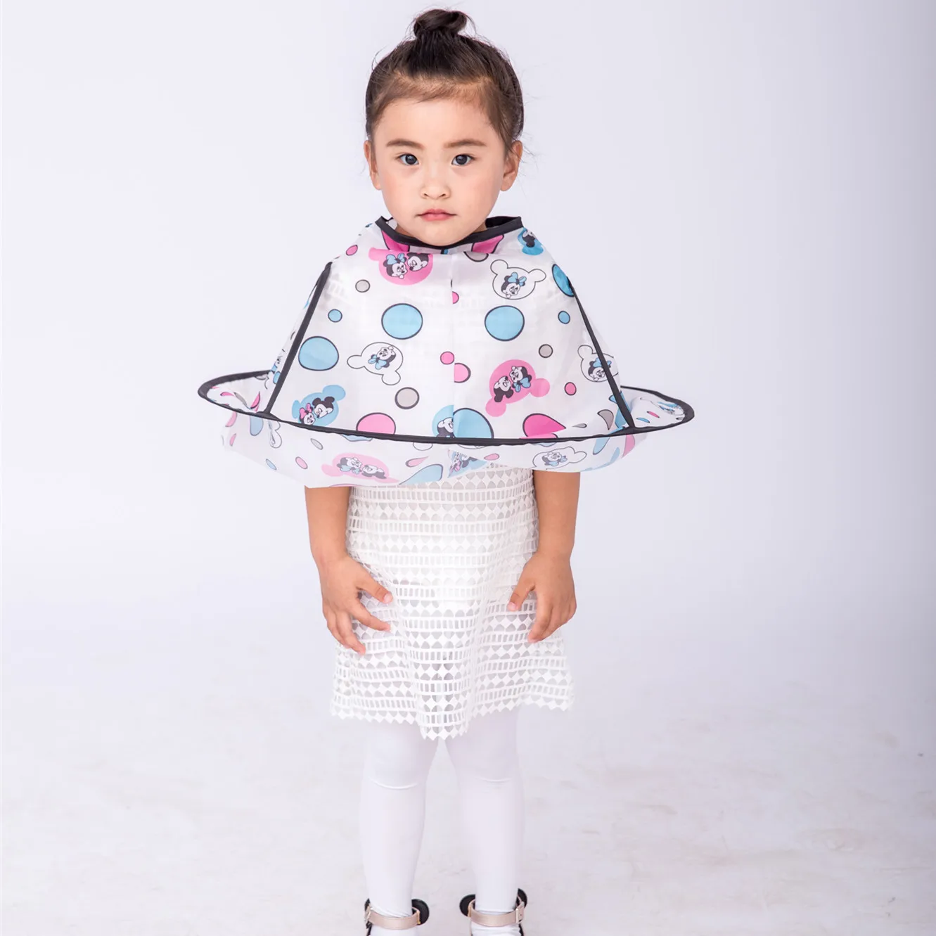 Kids Boy Hair Cutting Cape Gown Hairdresser Barber Apron Hairdressing Children Girls Boys Hair Cut Cloak Umbrella Cape