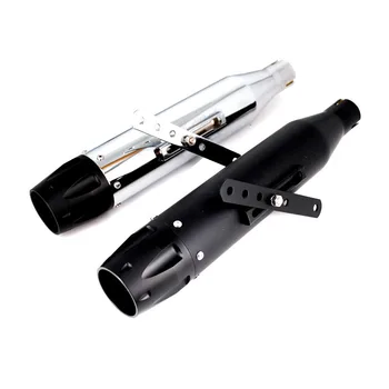 ท่อไอเสียแต่งสไตล์เรโทรสำหรับมอเตอร์ไซค์ครุยซิ่ง รุ่น Earth Eagle King แบบอินไลน์ ระเบิดเสียง สำหรับรถสตรีท 1