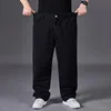 55-150kg Men's Jeans Plus Size 30-50 Wide Leg Pants Denim Jeans Pants Big Size Casual Jeans 6