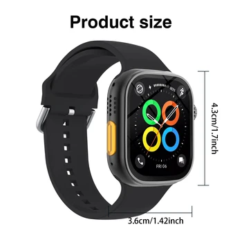2025 New Smart Watch, Outdoor Sports and Fitness Tracker, Bluetooth Calling, Message Notifications, Suitable for Men and Women 6