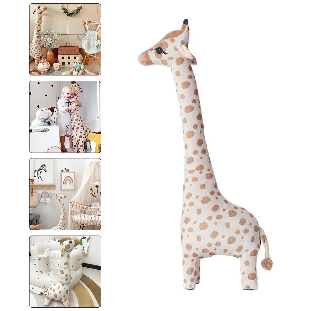 

Nordic Giraffe Baby Soft Toys for Babies Plush Pillow Cotton Cloth Stuffed Animal