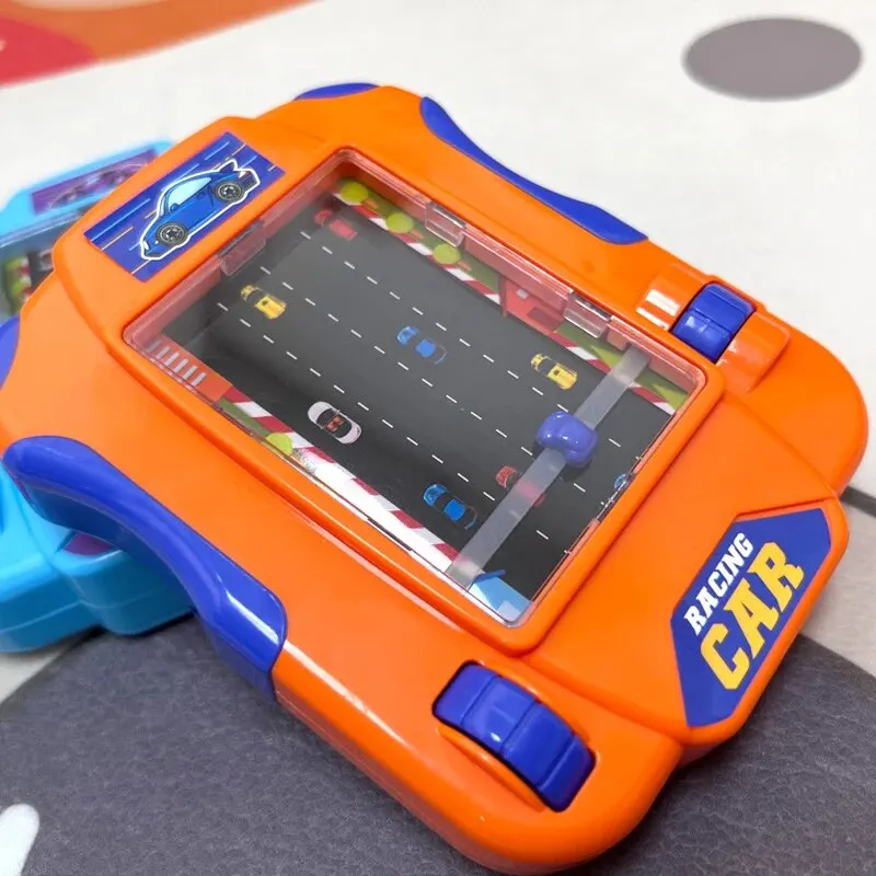 1/2pcs Non-electric Model Race Car Game Kids Racing Through Adventure Palm Game Toys Simulate Driving Car Toy