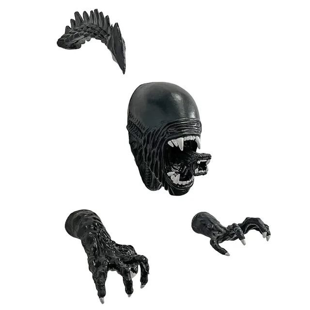 Wall Hanging Ornaments Giant Xenomorph Head Xenomoprh Wall Art Alien Xenomoprh -Xenomorph Mask Facehugger Mask Towel Rack Hooks 2