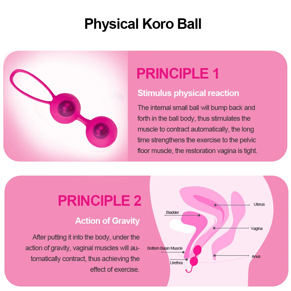 Beads Vaginal Ball Sex Toys for Women Silicone Smart Geisha Kegel Ball Simulator Vagina Chinese Ben Wa Tightening Exerciser
