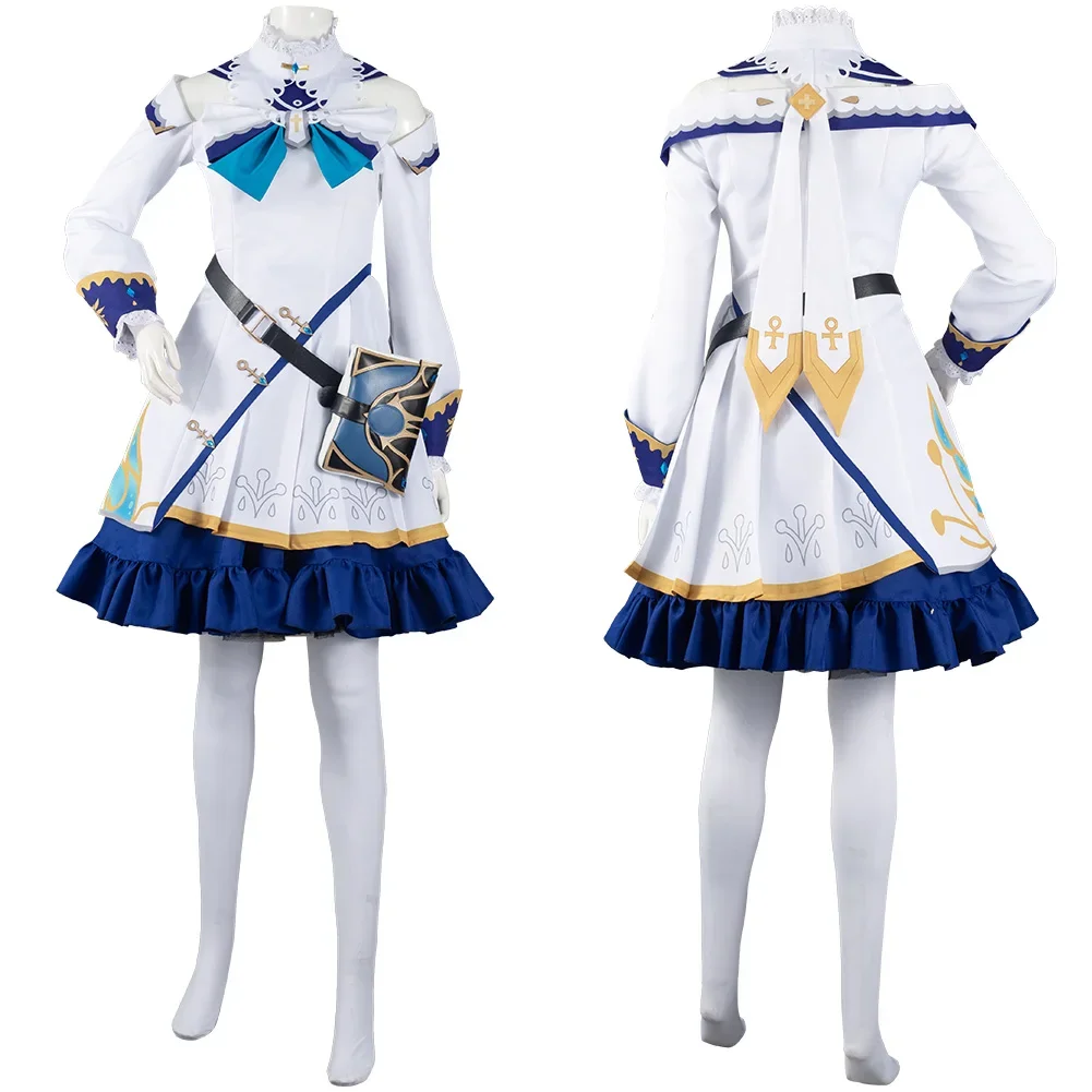 

Genshin Impact Barbara Cosplay Costume Outfits Halloween Carnival Suit