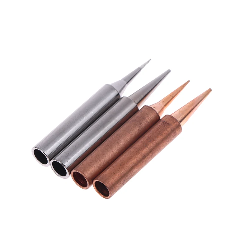 Set of 5 Lead-free Pure Copper 900M-T-B Solder Iron Tips, Perfect for Welding Equipment