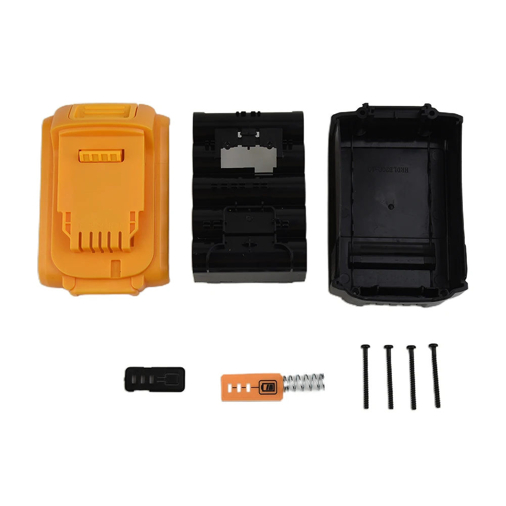 1pc Tool Battery Case DCB200 Battery Plastic Case No PCB Protection Circuit Board For 18V 20V Without