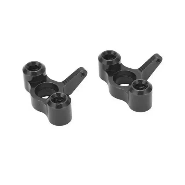 RC Car Steering Block Wear Resistant Aluminum Alloy Steering Knuckles Hub Carrier for JLB 1/10 Truck Series 5