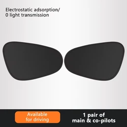 Enhanced Sun Shield: Electrostatic Car Window Sun Shade with UV - Blocking Technology (Front 2pcs)