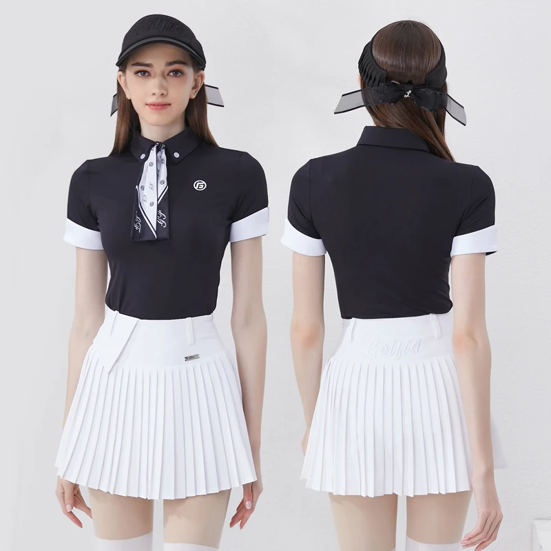 Women Golf Clothing Polo Shirt Skirt Shorts