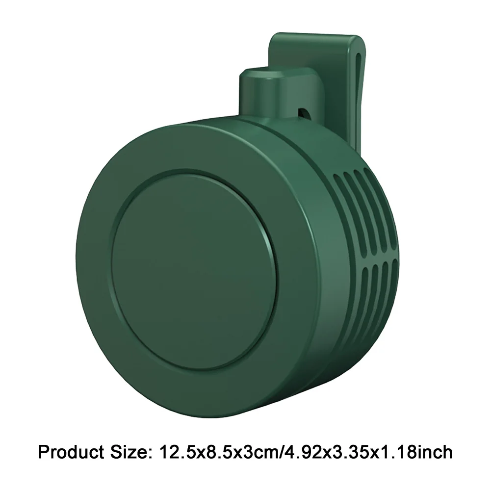 Mini Clip Fan with 3 Speeds Handheld Fan Wearable Personal Body Fan for Outdoor Work Hiking Travel