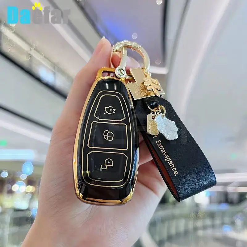 Premium TPU Car Key Case - Sleek and Durable Protection