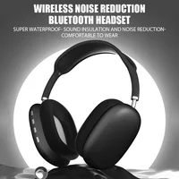 New P9 Wireless Bluetooth Headphones Noise Cancelling with Microphone Pods Over Ear Sports Gaming Headset for Apple iPhone 2