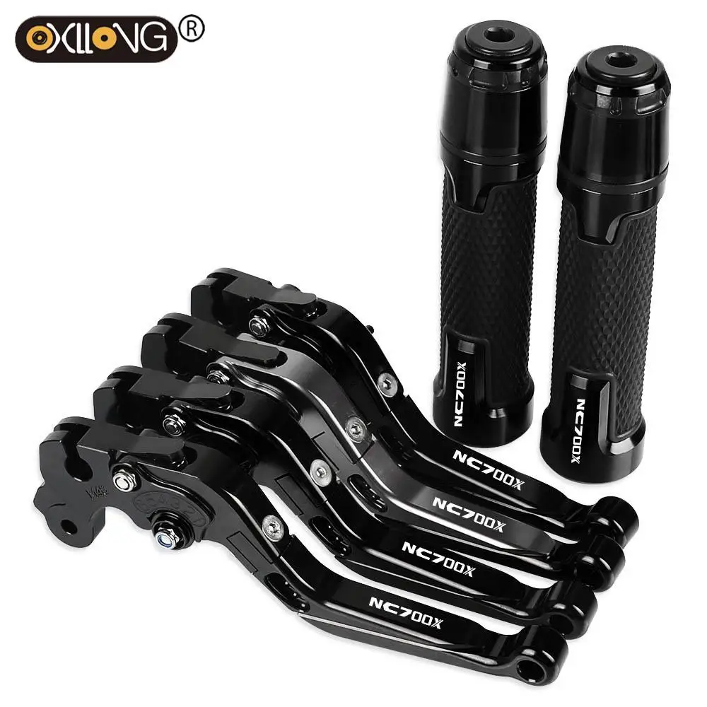 

Motorcycle Brakes Tie Rod Handbrake Brake Clutch Levers Handlebar Hand Grips ends FOR HONDA NC700X NC 700 X 2012-2013