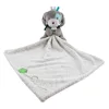 Baby Soothe Appease Towel Stuff for Newborns Cartoon Animal Soft Soothe Towel Comforter Plush Baby Toy for Stroller 0-12 Months 3