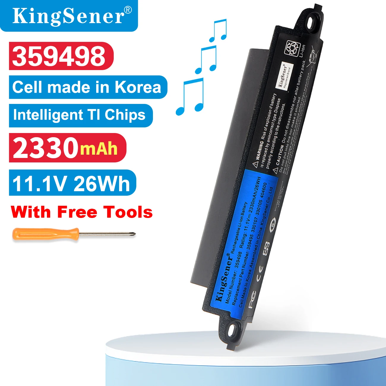 Kingsener 359498 Üteg számára bose soundlink III 330107A 359495 330105 412540 414255 számára soundlink Bluetooth Beszélő II 404600