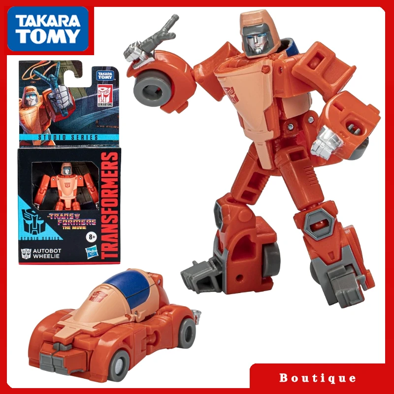 Instock Transformers Toys Movie Studio Series Core Class Wheelie Actionfigures Aniime Car Kids Gifts Hobby Classici Da Collezione