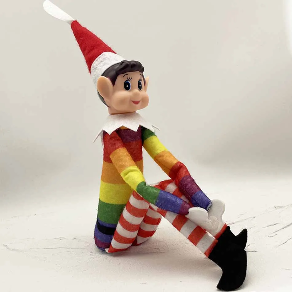 Christmas Doll 40cm Christmas Elf Fairy Doll Accessories Desk Decoration Home
