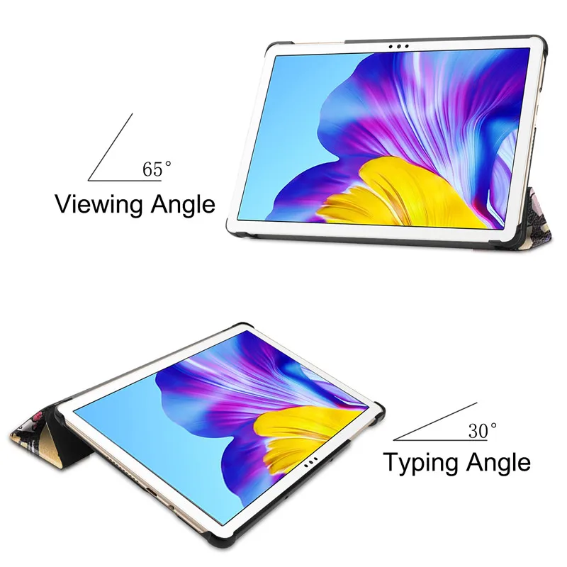 Elegant 10.1 Fashion Paint Leather Tablet Case