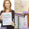 Highlighter Tape，1280 Pcs Long Transparent Highlighter Strips Page Markers Tabs for Annotating Books Removable Clear Highlighter 5