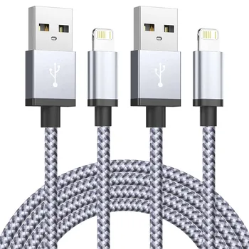 Cavo di ricarica USB a ricarica rapida per iPhone 14 13 12 11 Xs Max Xr X 8 7 6 Plus iPad Origine Cavo dati lungo per telefono cellulare 1m 2m 3m