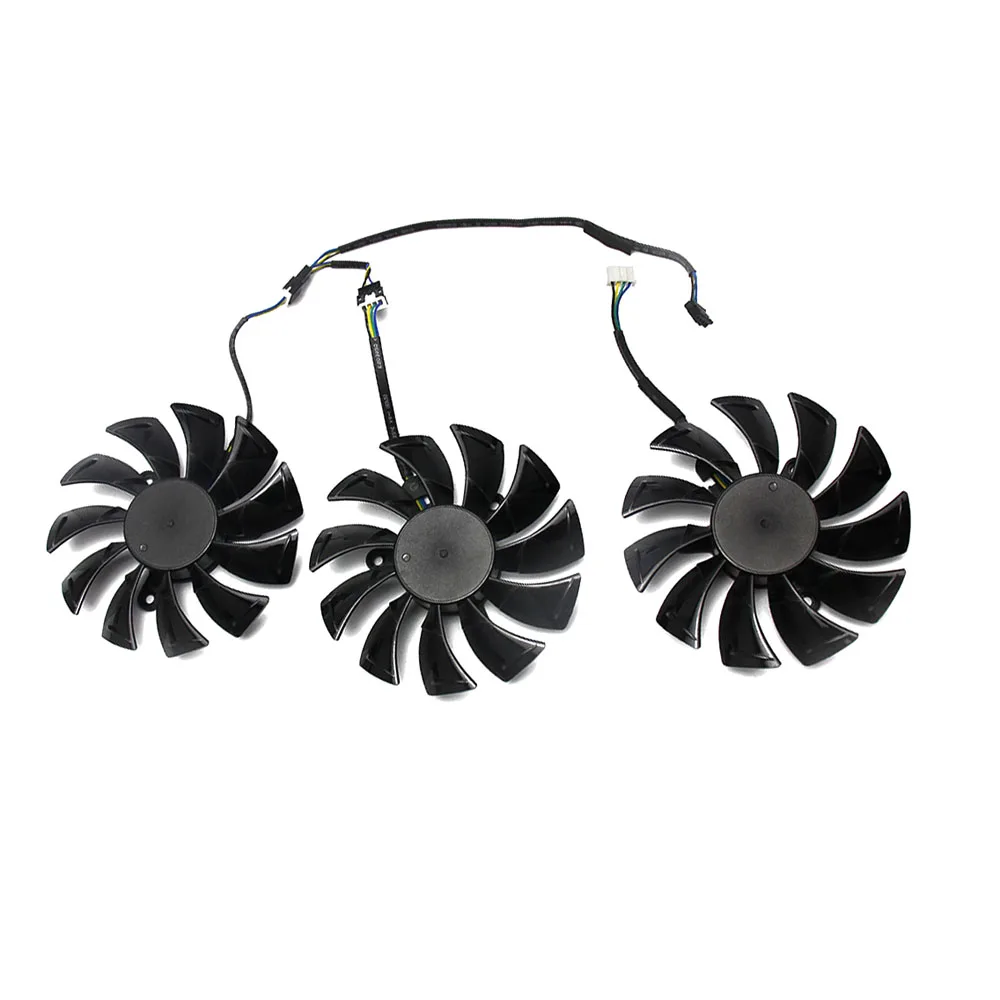 

3Pcs/Set GA92S2U,DC12V 0.46A,Graphics Card Fans,For ZOTAC RTX 2080 2080Ti AMP GAMING Video Card Cooling As Replacement