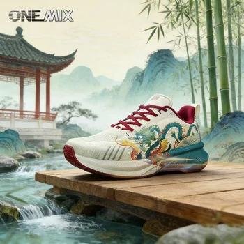 Onemix original Running Shoes for Men Ultralight Wear-resistant Gym outdoor women Workout Breathable Sports Male Sneaker