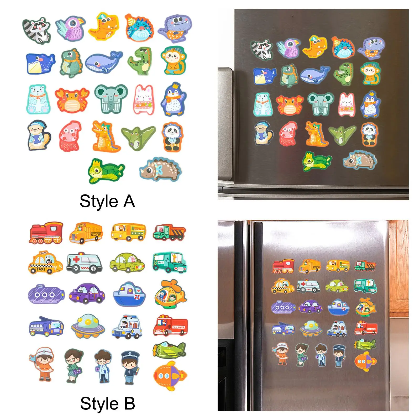 Cute Fridge Magnet Preschool Magnet for 3-6 Year Old Children Birthday Gifts