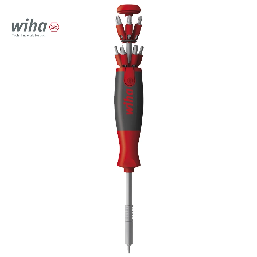 WIHA 26 in 1 Screwdriver Set with Double-ended Bit for Slotted/  Philips/Torx/Hex/Pozidriv/Square Recess Screws 40907 - AliExpress
